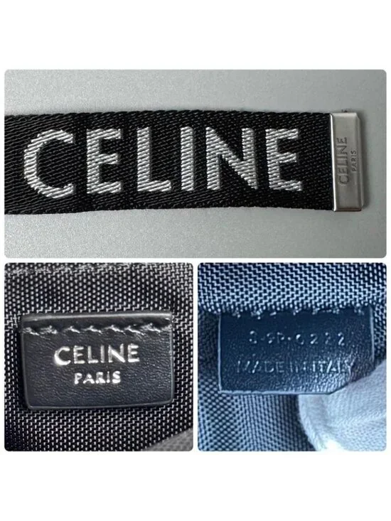 ★SOLD★ Celine Trekking Mobile Pouch Smartphone Shoulder Bag Black - Picture 8 of 10